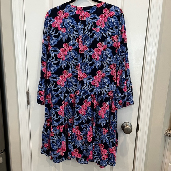 Lilly Pulitzer Gabriel 3/4 Sleeve Tunic Dress - Picture 12 of 13